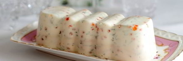 закуска праздничная с красной икрой