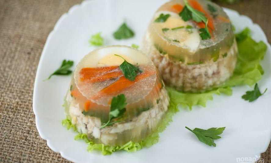 Рецепт рыбного заливного