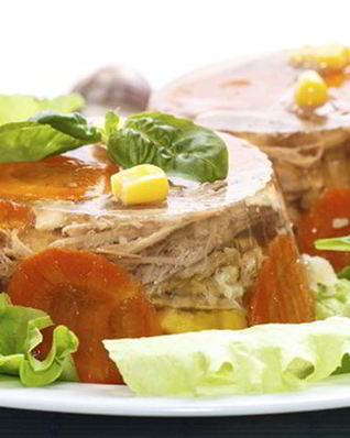 Заливное из курицы