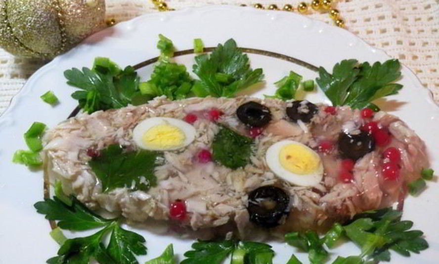 Рецепт заливного из рыбы