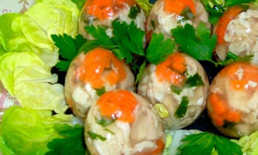 Рецепт заливных яиц