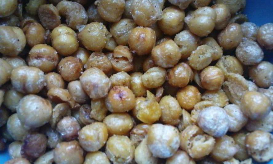 Рецепт жареного нута