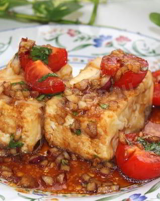 Жареный сыр тофу