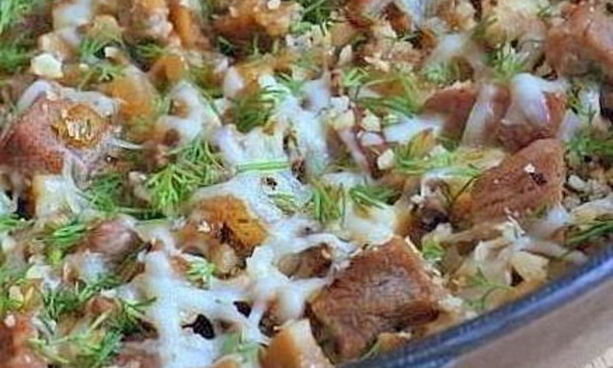 Рецепт большого жульена с йогуртом