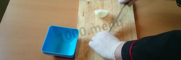 куриный жульен в слоеном тесте в воловане