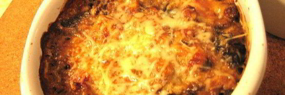 жульен печеночный с грибами под сыром джюгас