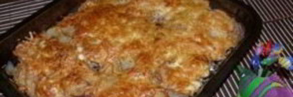 жульен с фаршем