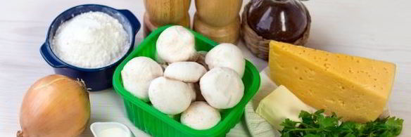 жульен с грибами и сливками