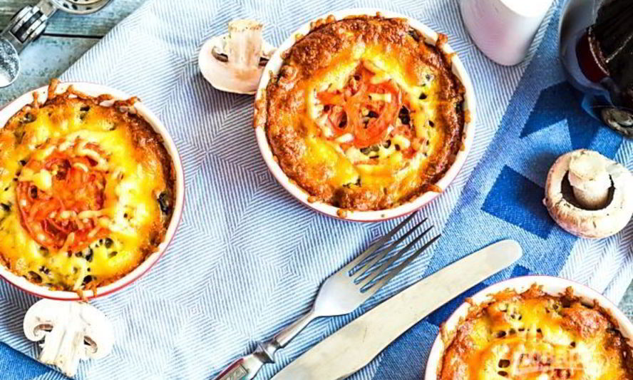 Рецепт жульена с грибами и сыром