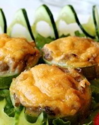 Жульен с кабачками