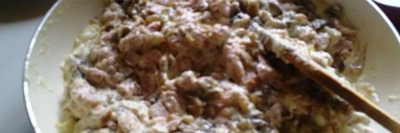 жульен с курицей и грибами