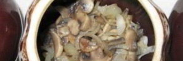 жульен с курицей и шампиньонами