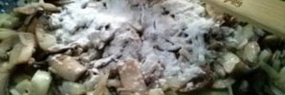 жульен с шампиньонами