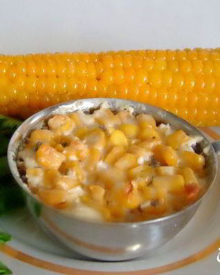 Жюльен Неклассический с кукурузой