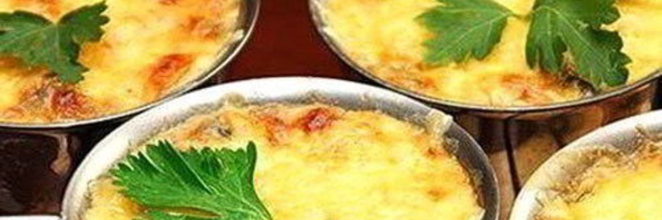 Жюльен с курицей и грибами