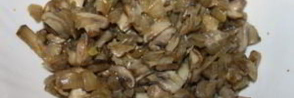 жюльен с мидиями и креветками