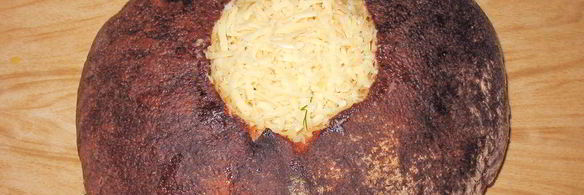 жюльен в хлебном каравае