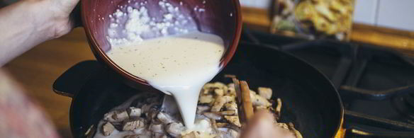 жюльен в хрустящей булочке