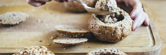 жюльен в хрустящей булочке