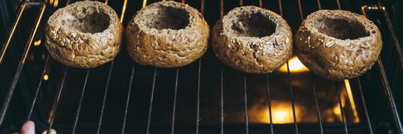 жюльен в хрустящей булочке