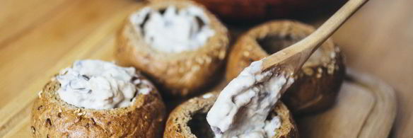 жюльен в хрустящей булочке