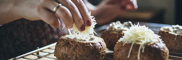 жюльен в хрустящей булочке